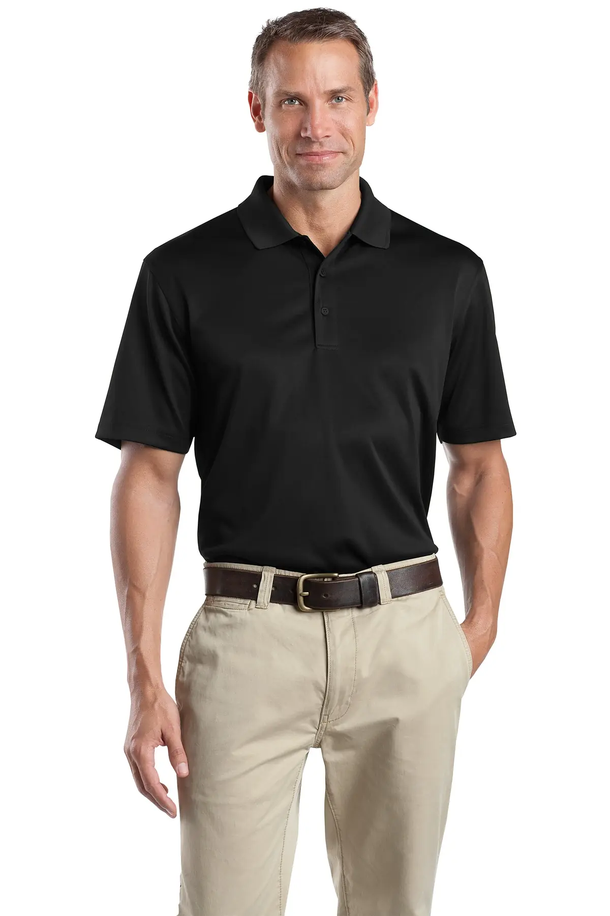 CornerStone - Select Snag-Proof Polo. in Black