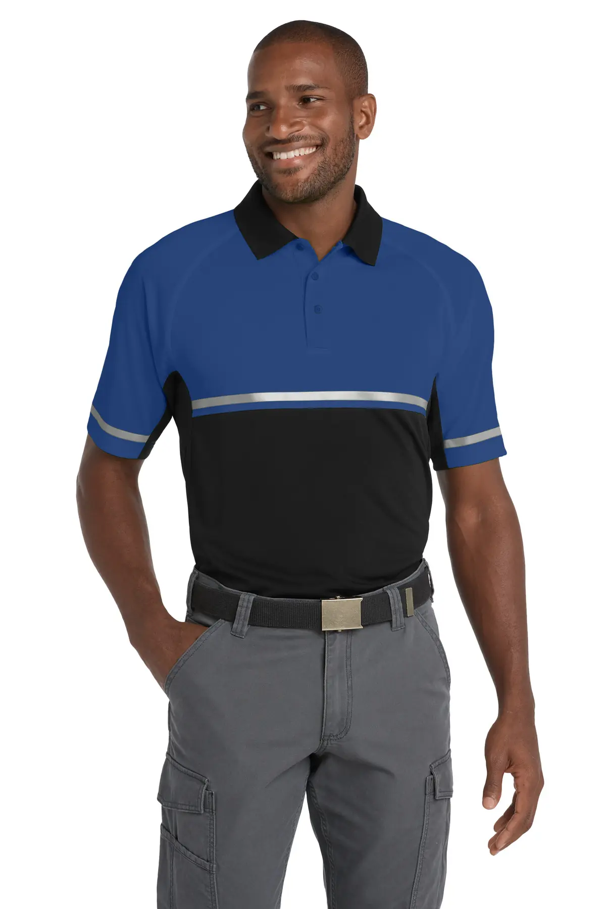 CornerStone Select Lightweight Snag-Proof Enhanced Visibility Polo
