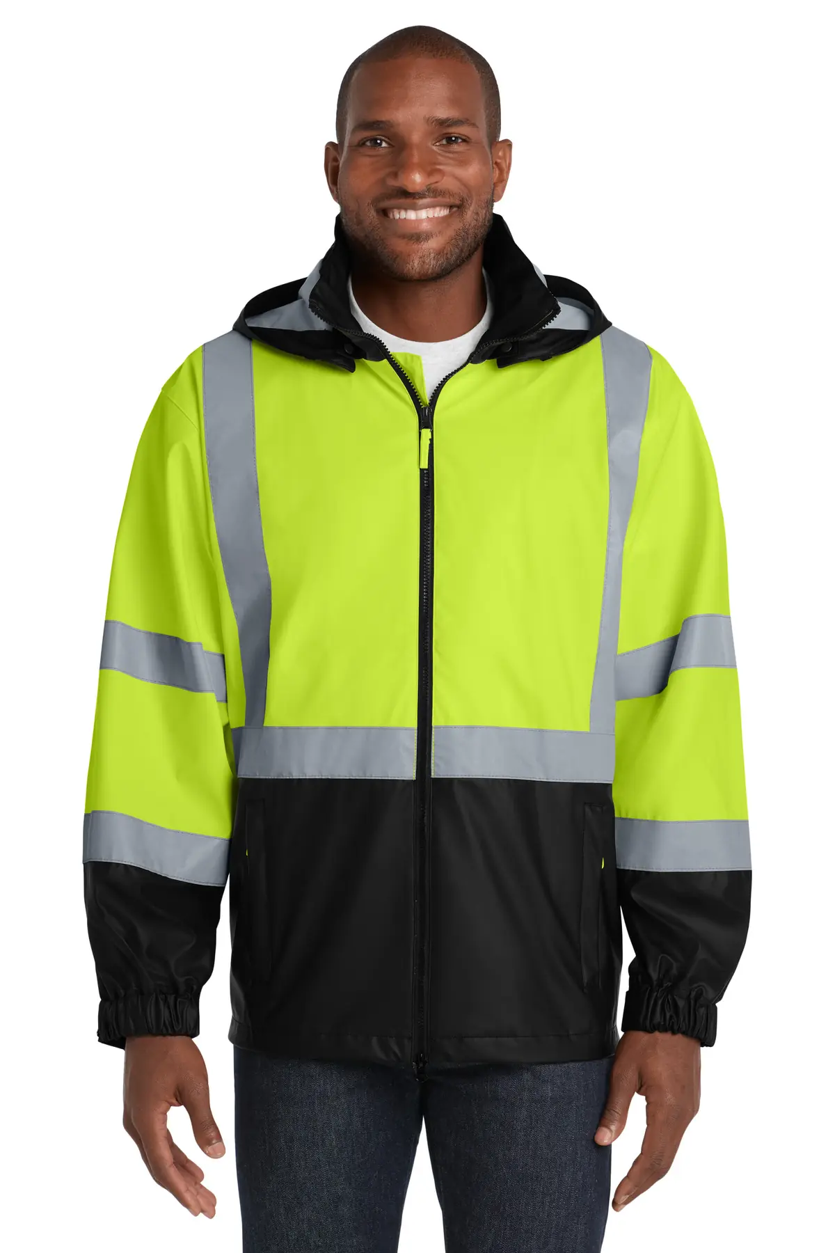 CornerStone - ANSI 107 Class 3 Safety Windbreaker.