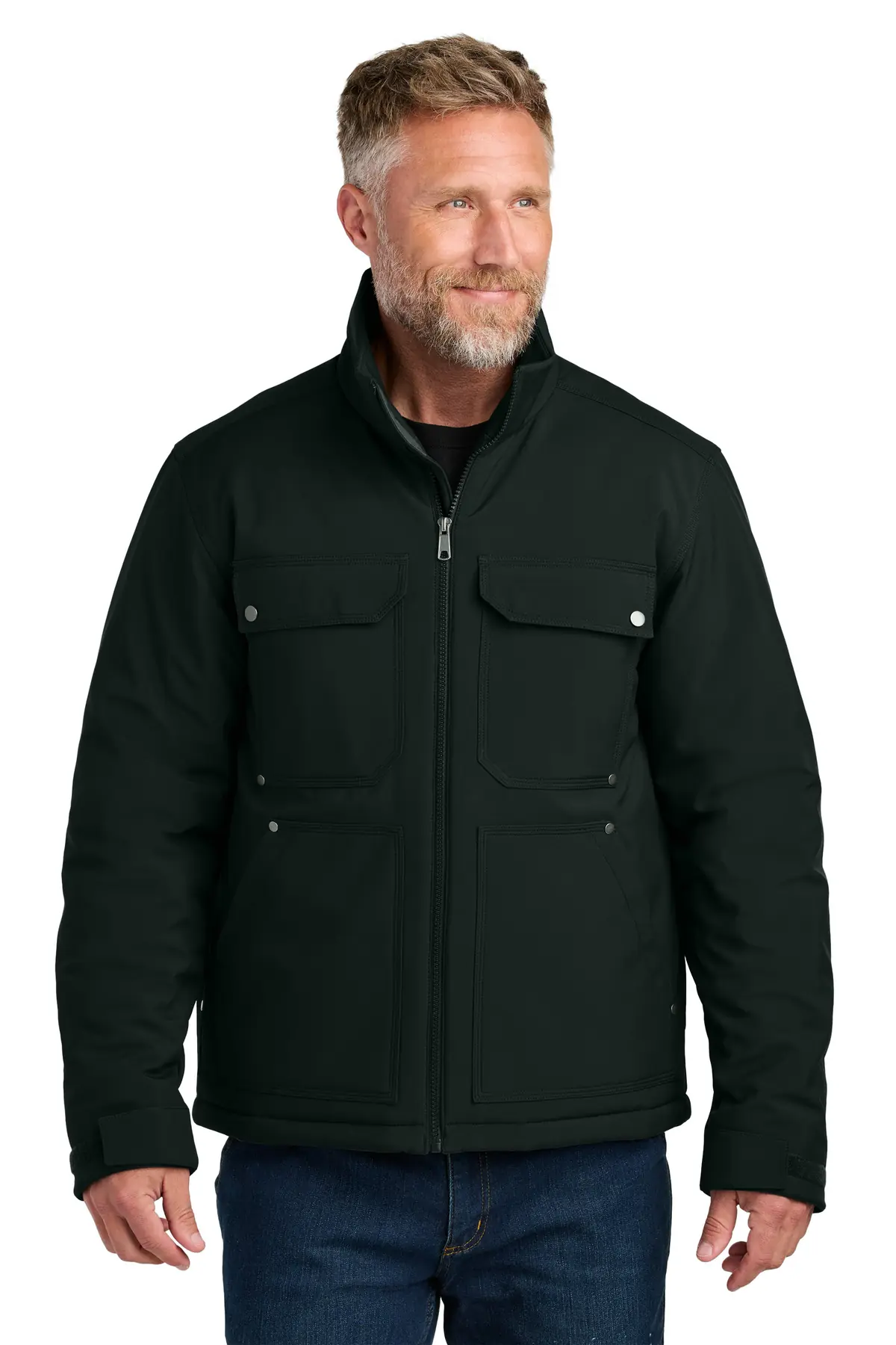 CornerStone Insulated Workwear Soft Shell in Black