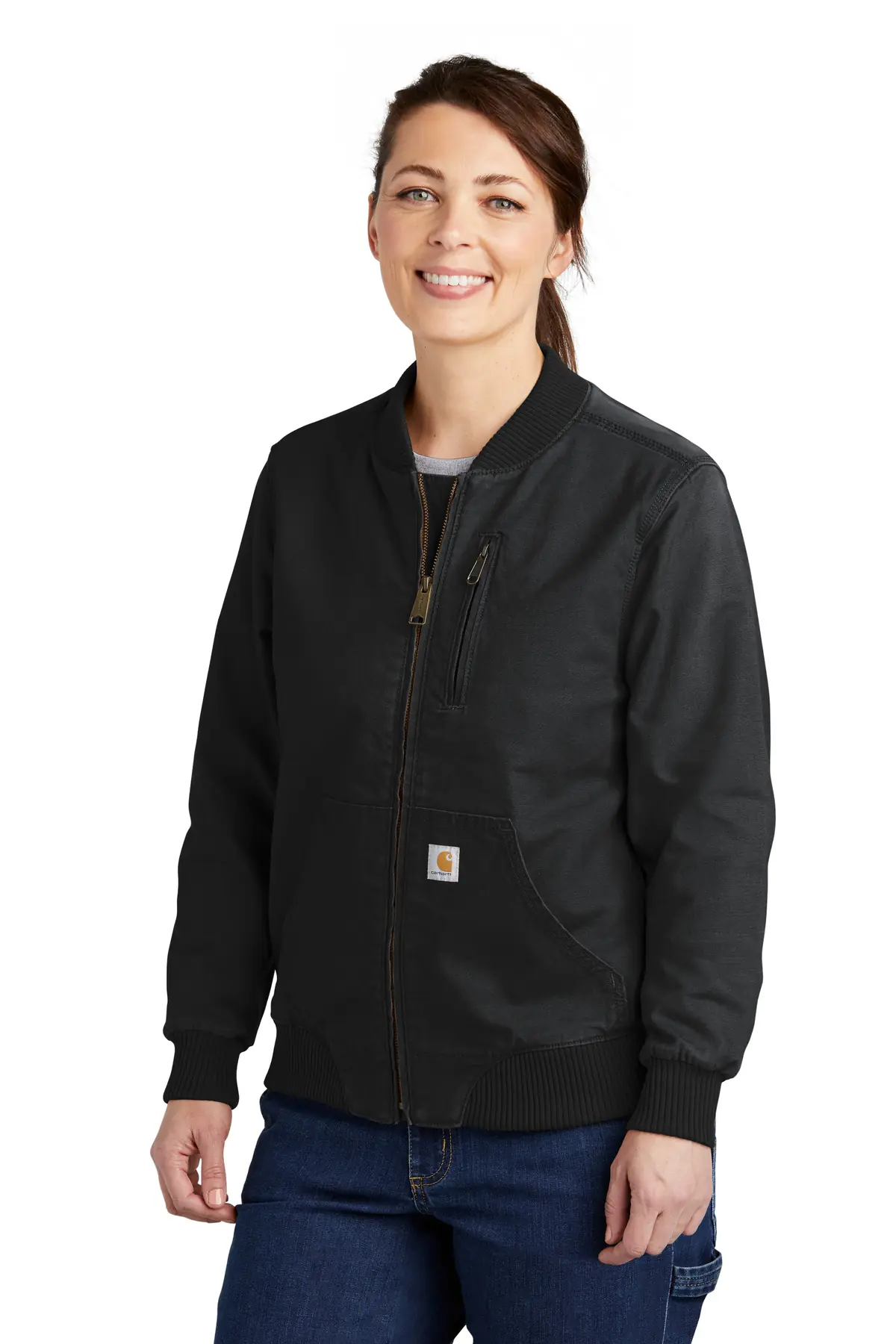 Carhartt Women's Rugged Flex Crawford Jacket in Black