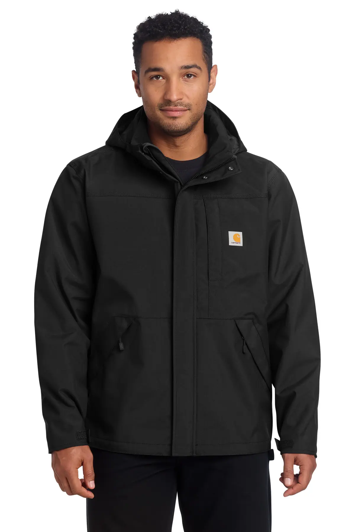 Carhartt Storm Defender Shoreline Jacket in Black