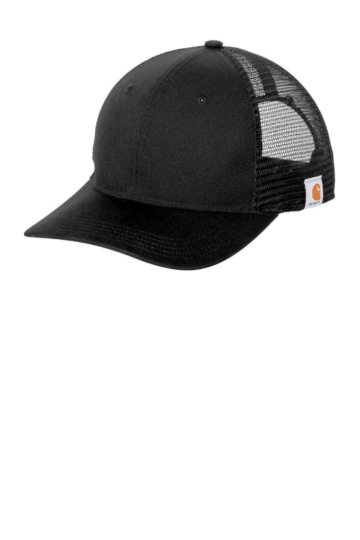 Carhartt Canvas Mesh Back Cap in Black