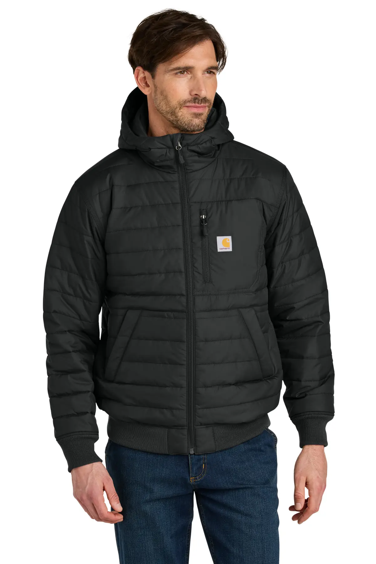 Carhartt Gilliam Insulated Hooded Jacket in Black