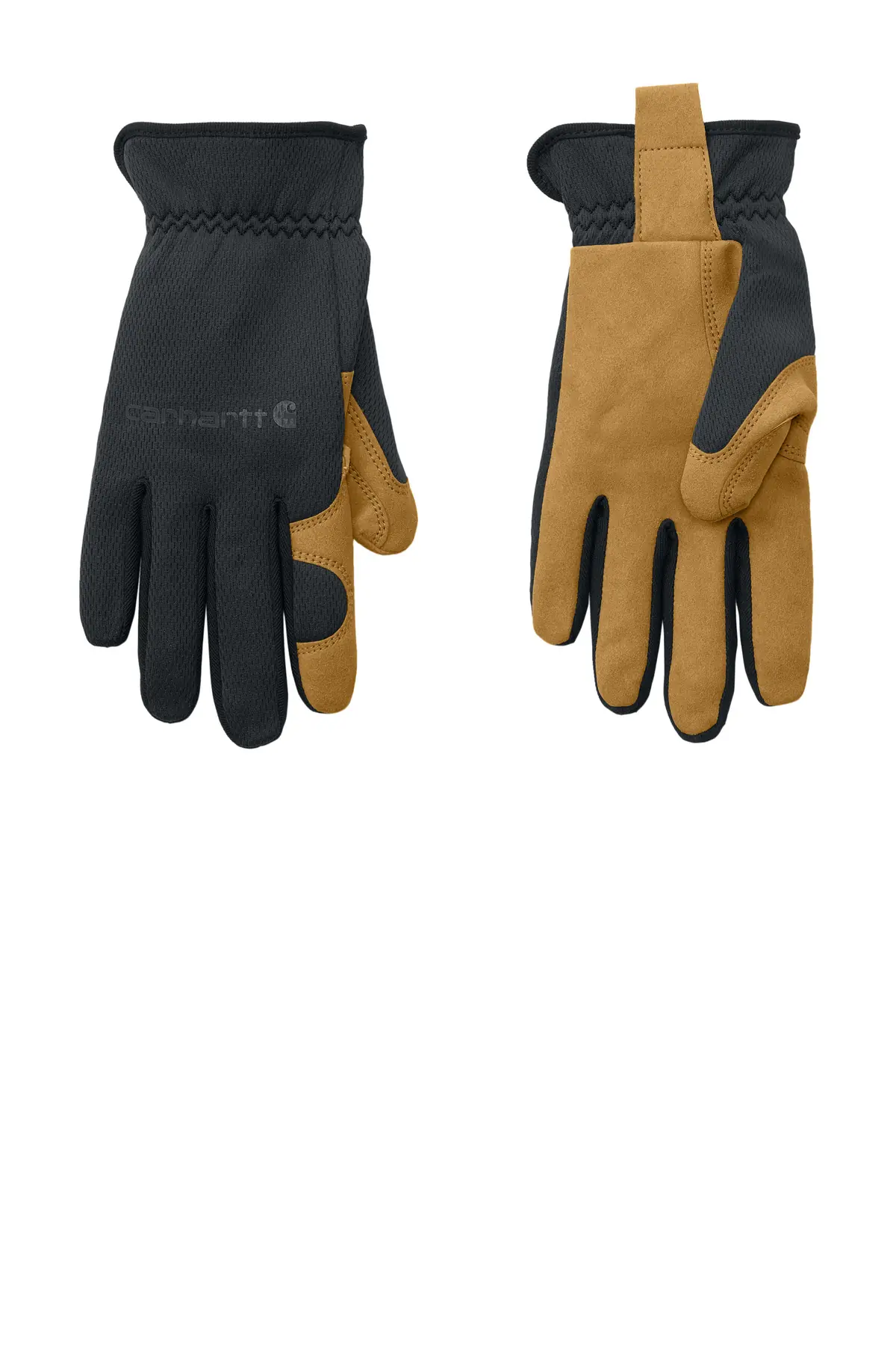 Carhartt High-Dexterity Open-Cuff Glove in Black Barley