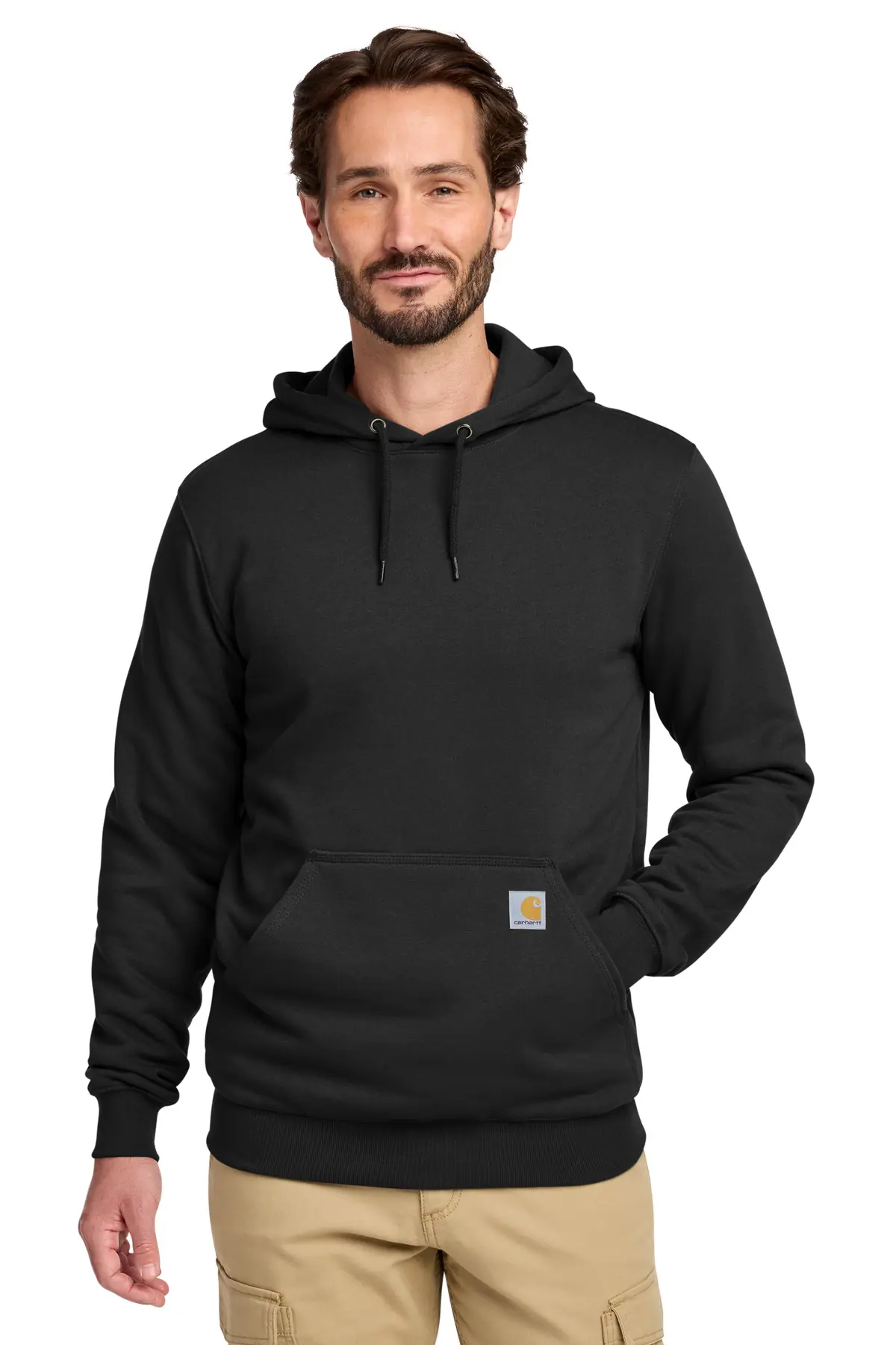 Carhartt Tall Midweight Hooded Sweatshirt in Black