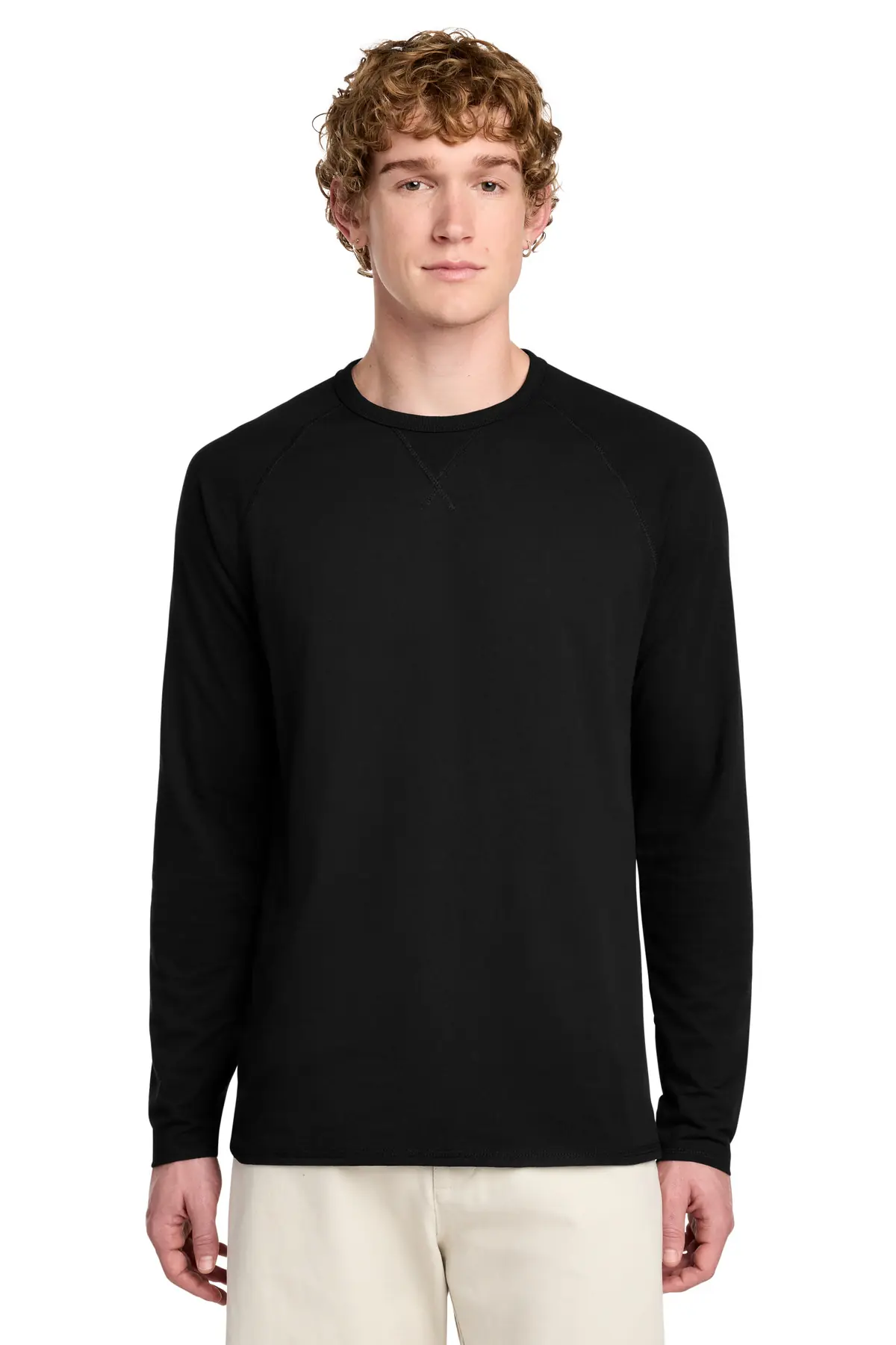 District Featherweight French Terry Long Sleeve Crewneck