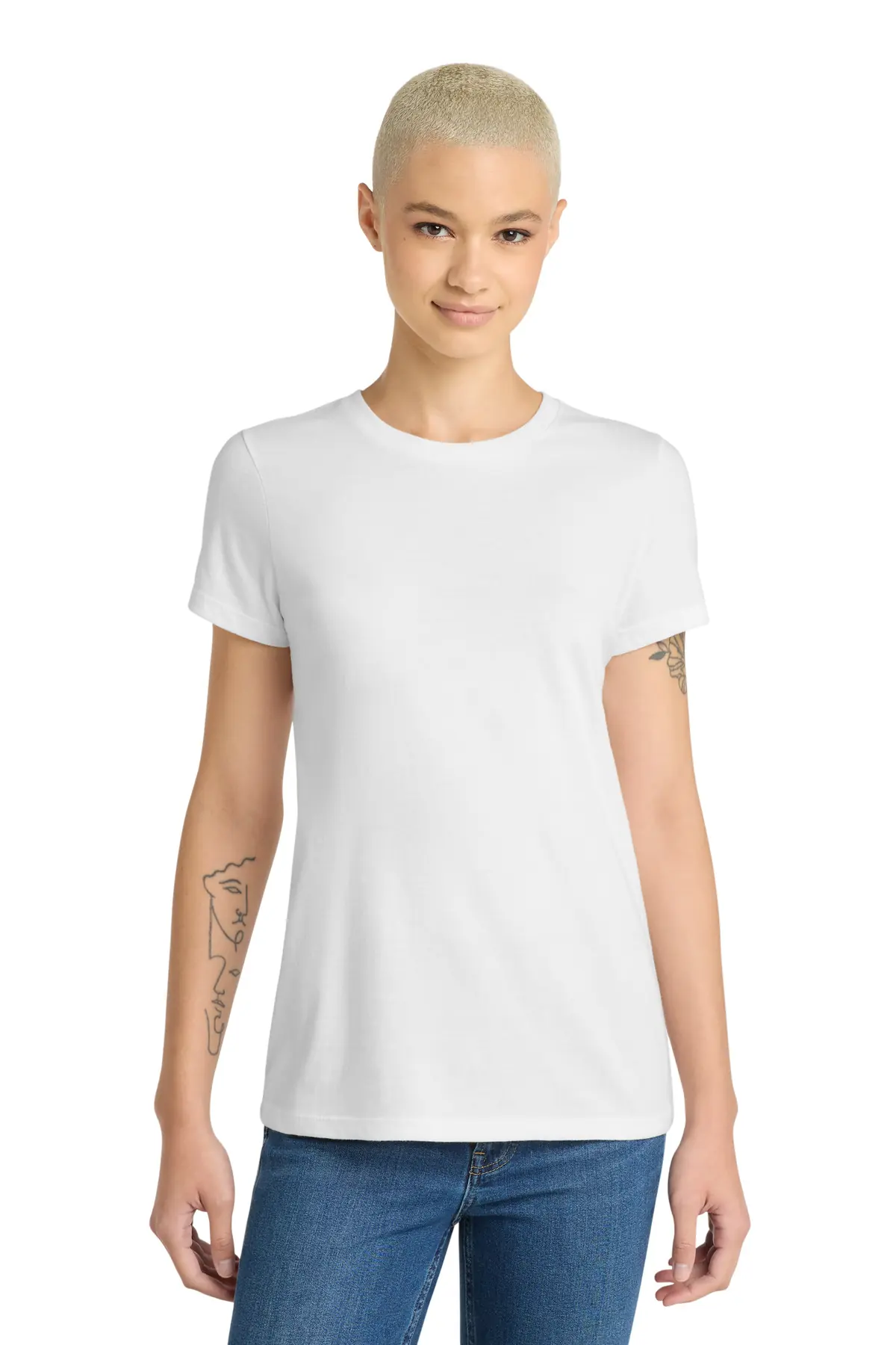 District Women's Very Important Tee . in White