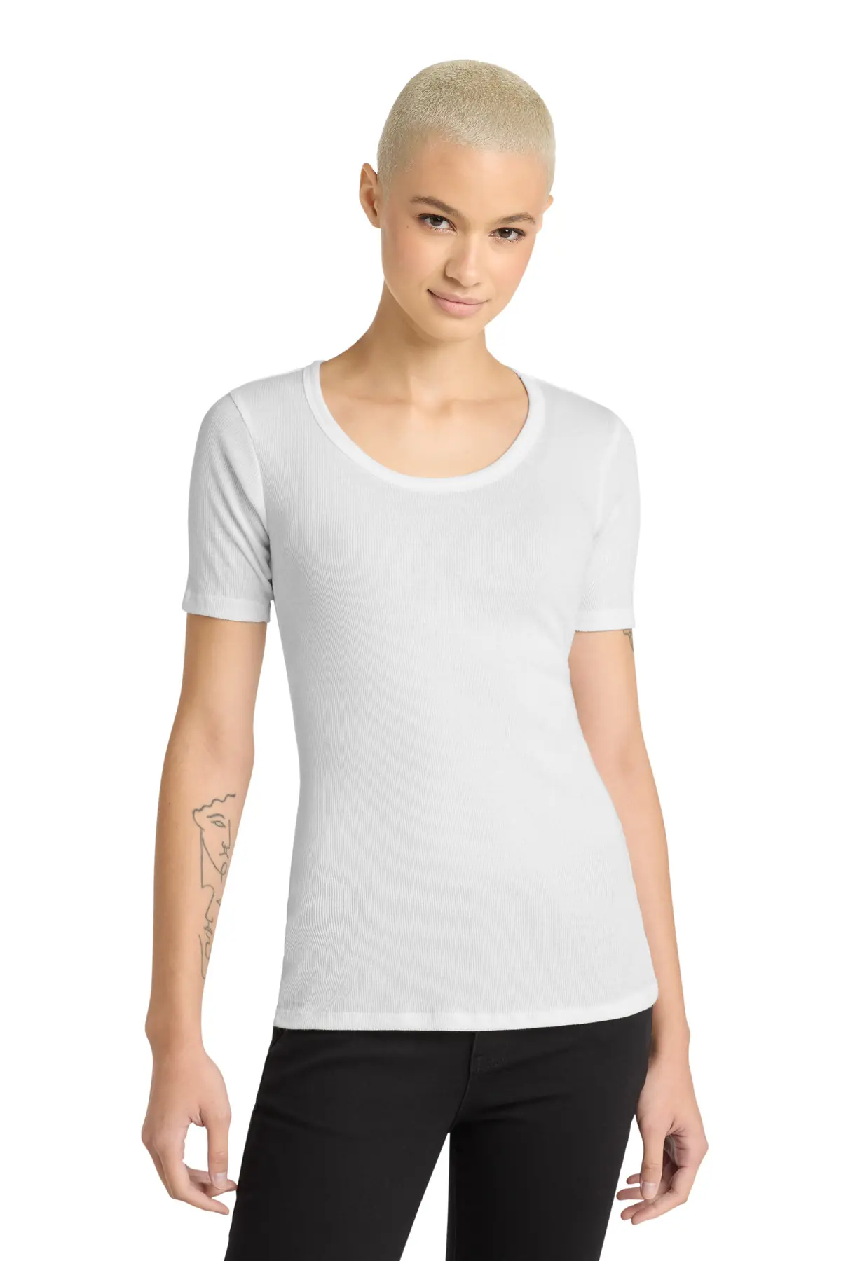 District Women's V.I.T.Rib Scoop Neck Tee