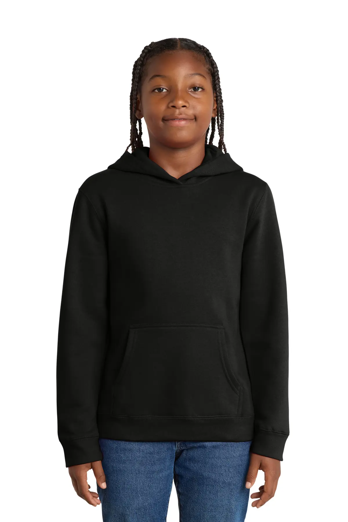 District Youth V.I.T.Fleece Hoodie in Black