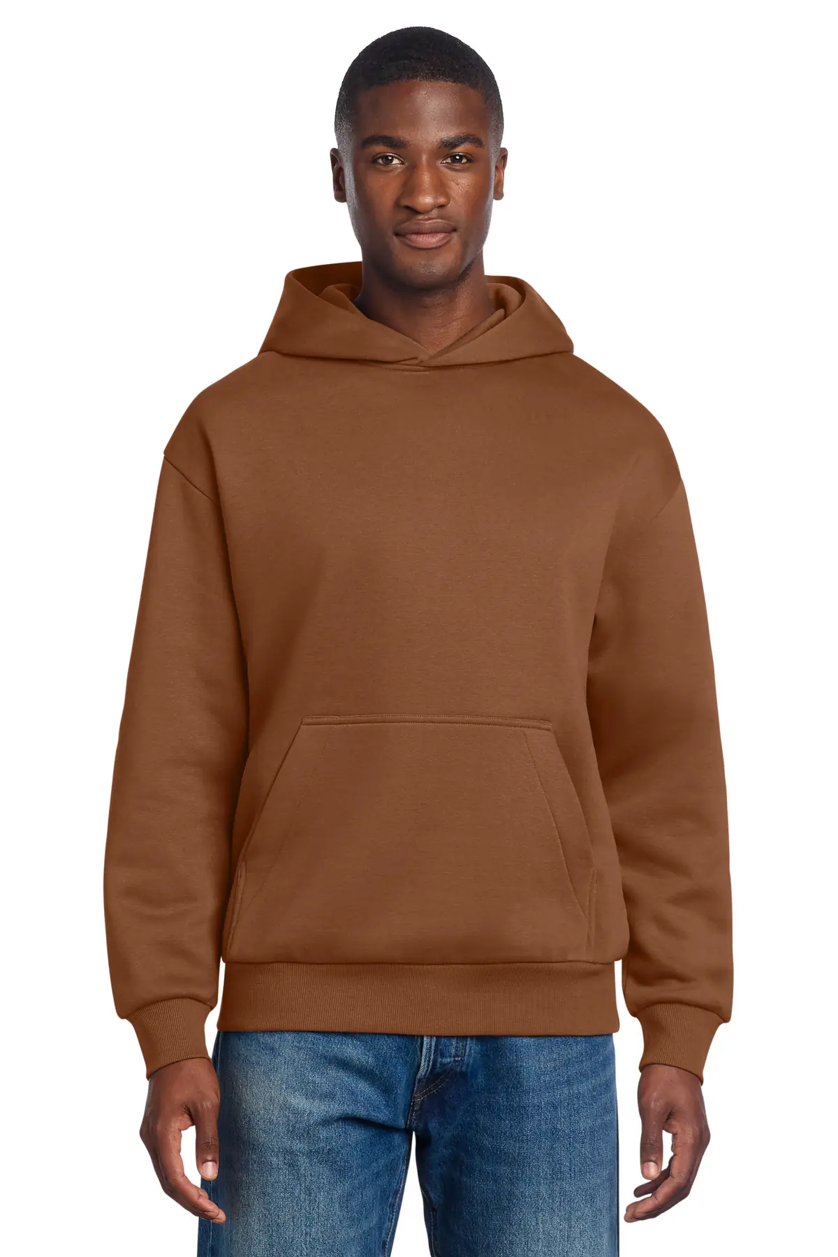 District V.I.T. Heavyweight Fleece Hoodie in Baked Clay