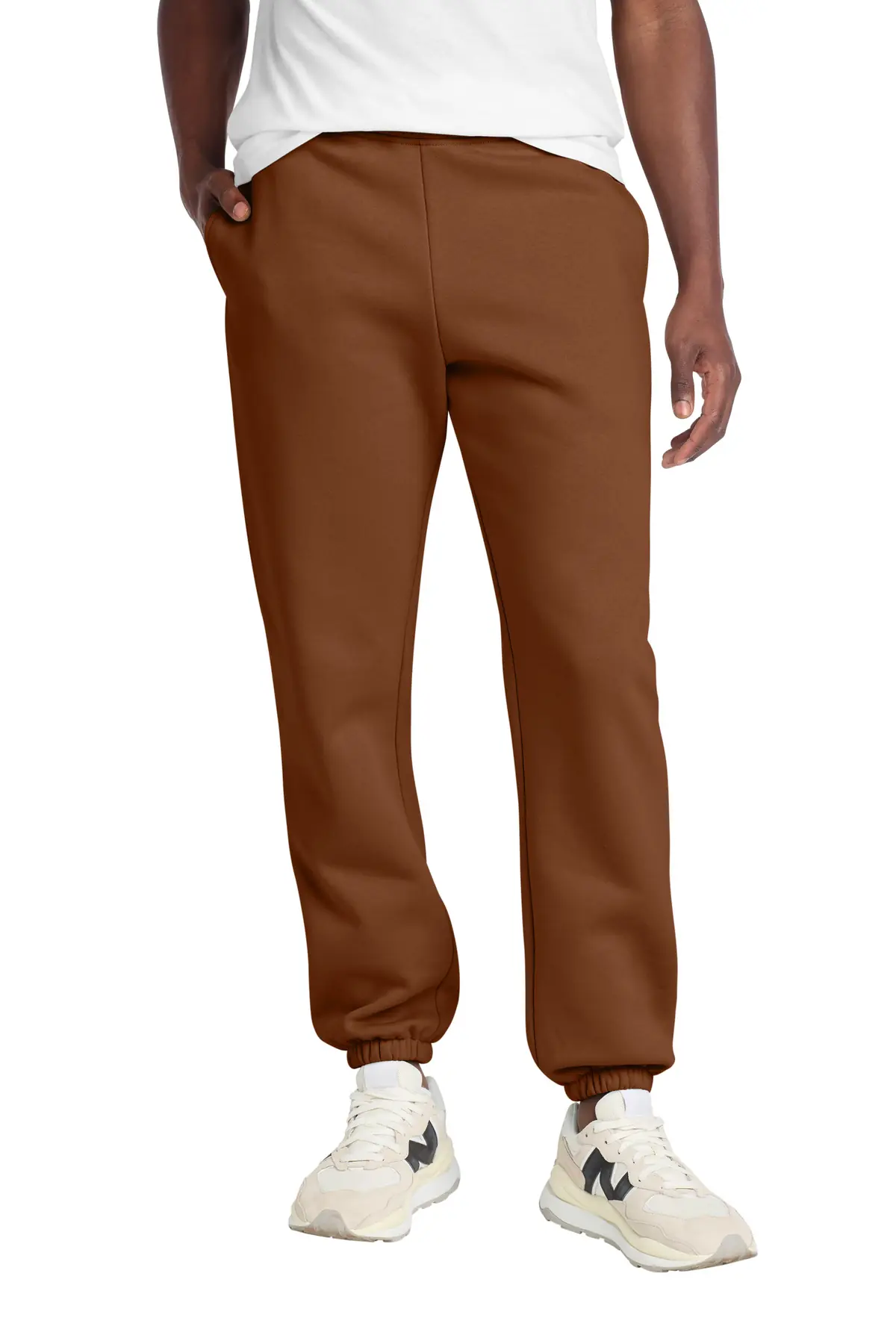 District V.I.T. Heavyweight Fleece Sweatpant in Baked Clay