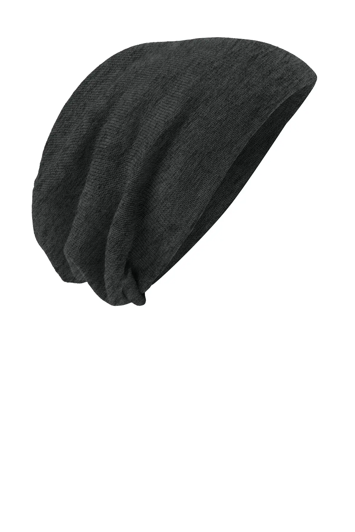District Slouch Beanie in Charcoal Heather