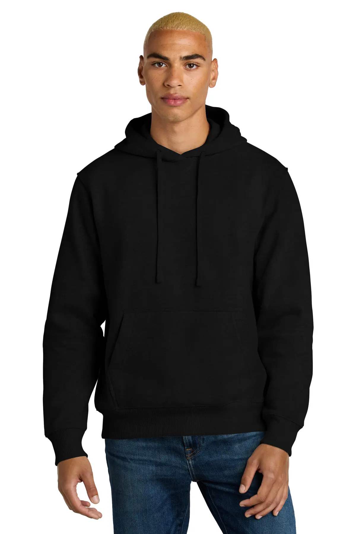 District V.I.T. Super Heavyweight Fleece Hoodie in Black