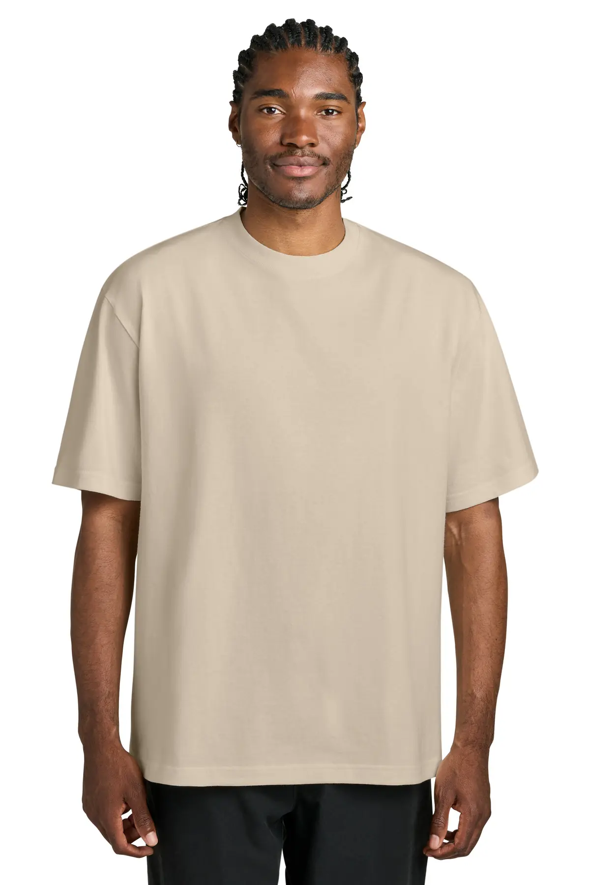 District 7-Oz. Gritty Tee in Chai