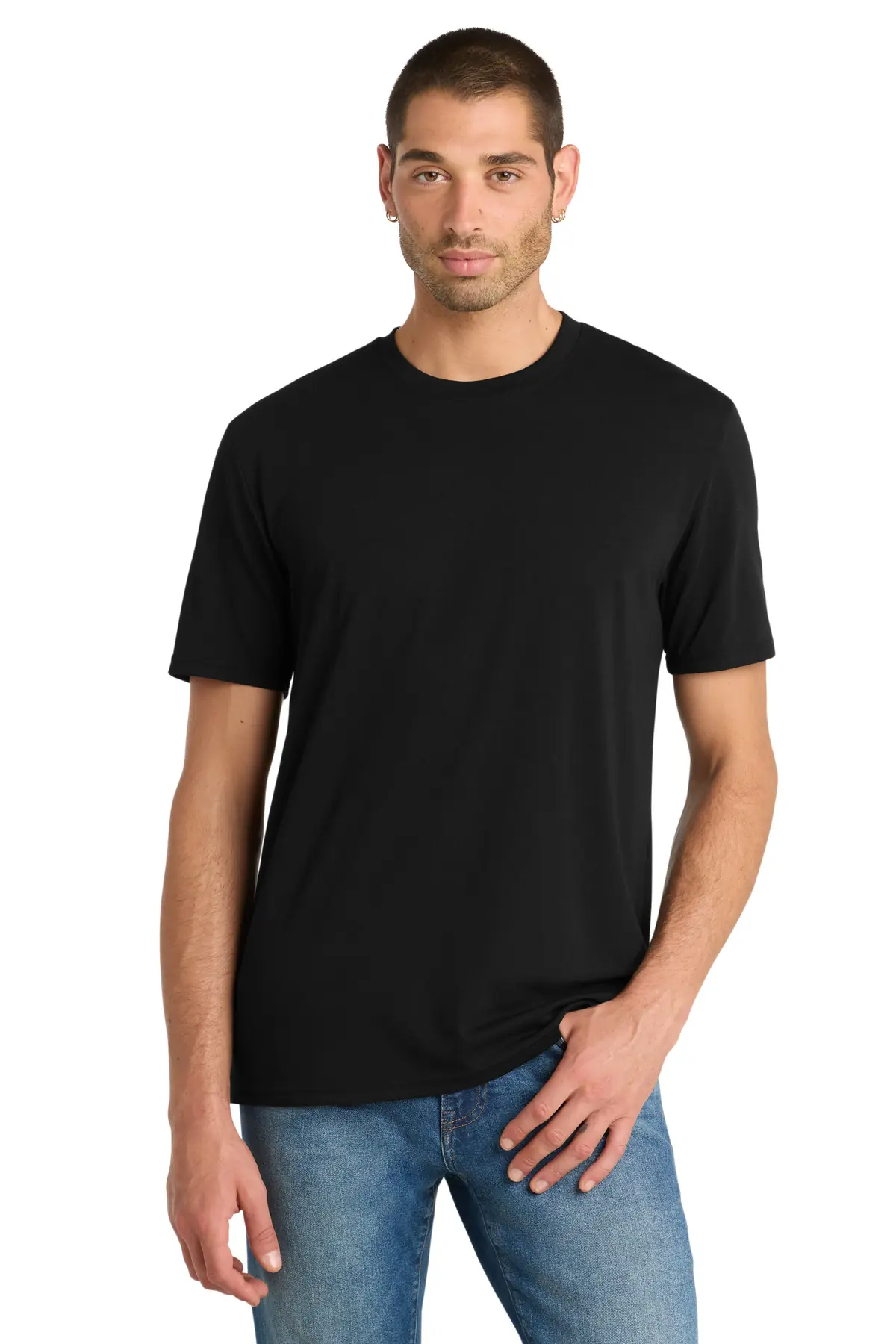 District Flex Tee in Black