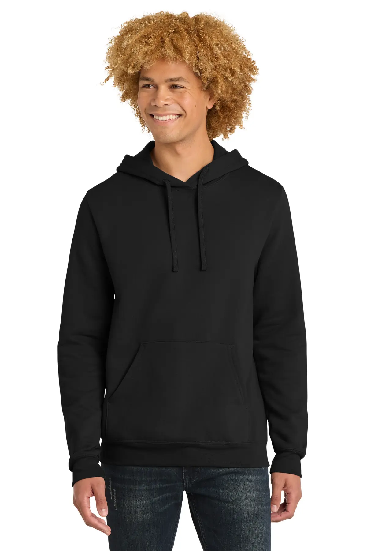 District The Concert Fleece Hoodie. in Black