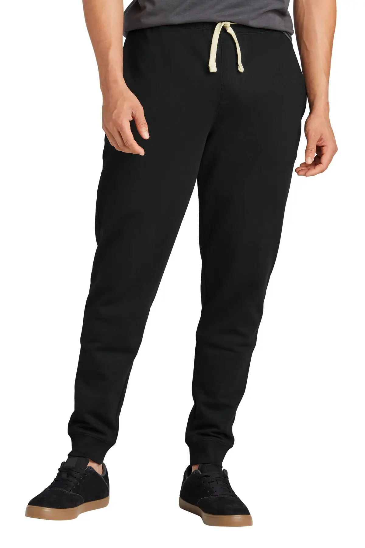 District Re-Fleece Jogger in Black