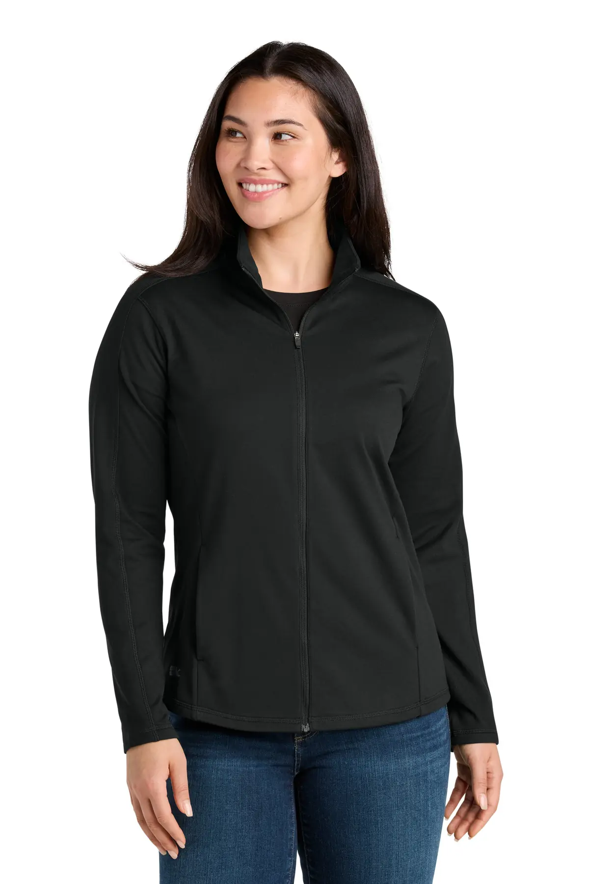 Eddie Bauer Women's Adventurer Full-Zip in Deep Black