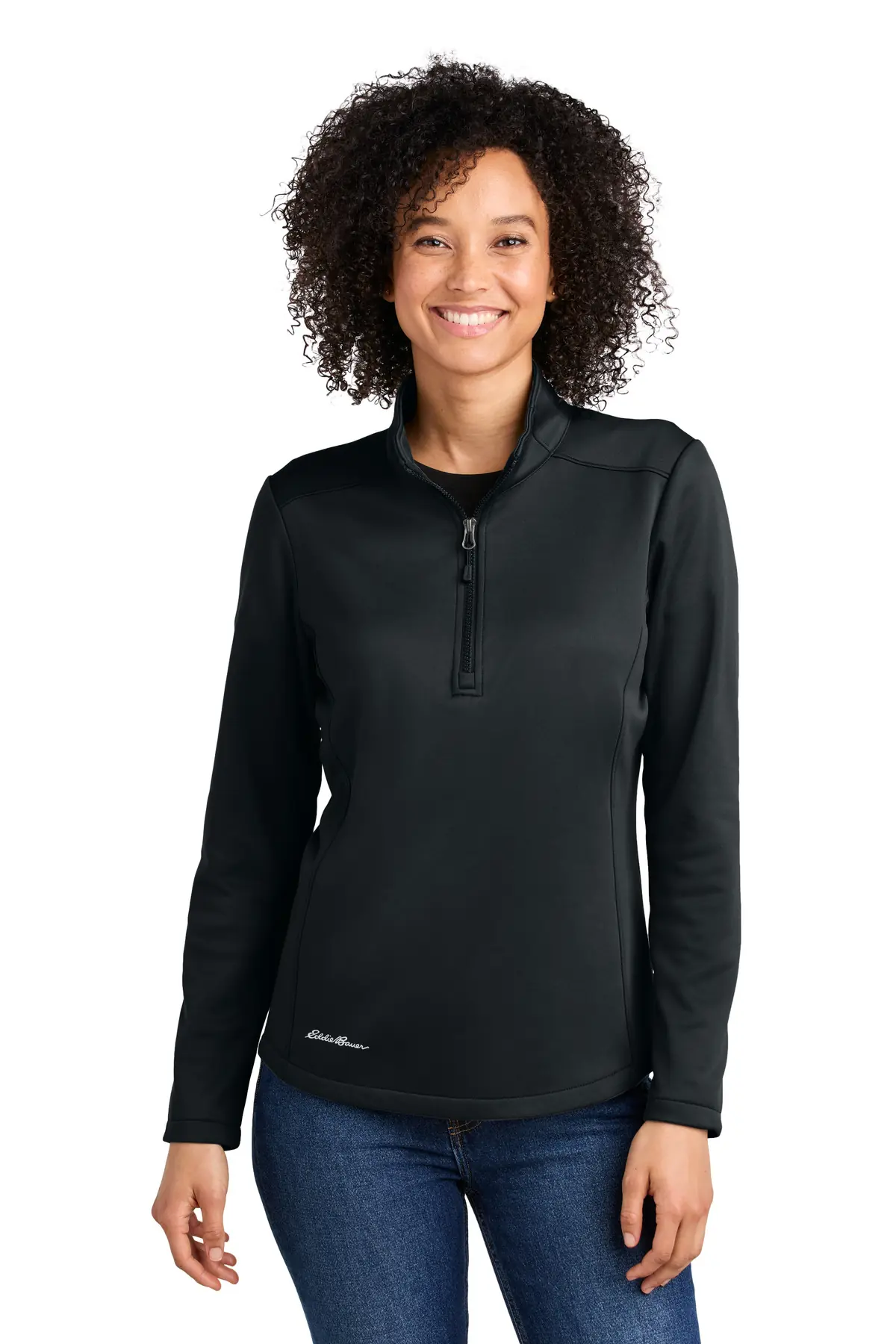 Eddie Bauer Women's Smooth Mid Layer Fleece 1/2-Zip