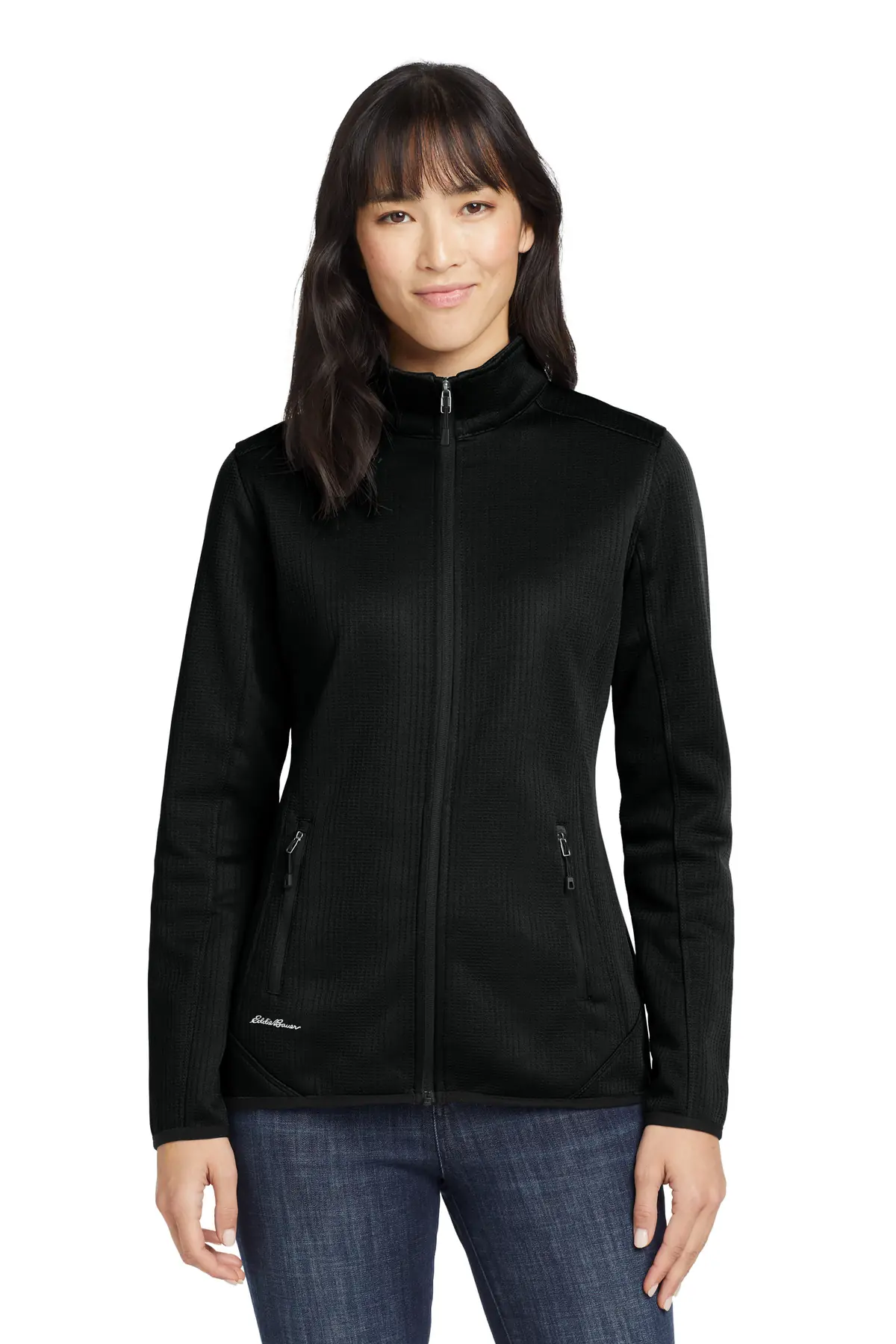 Eddie Bauer Women's Dash Full-Zip Fleece Jacket. in Black