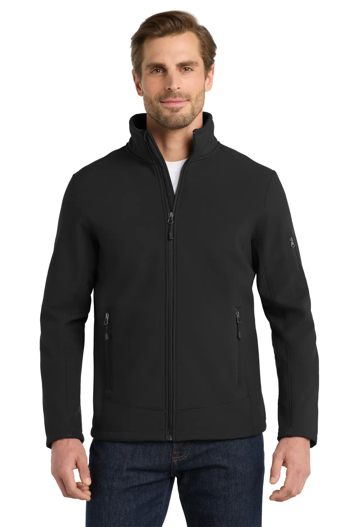 Eddie Bauer Rugged Ripstop Soft Shell Jacket. in Black