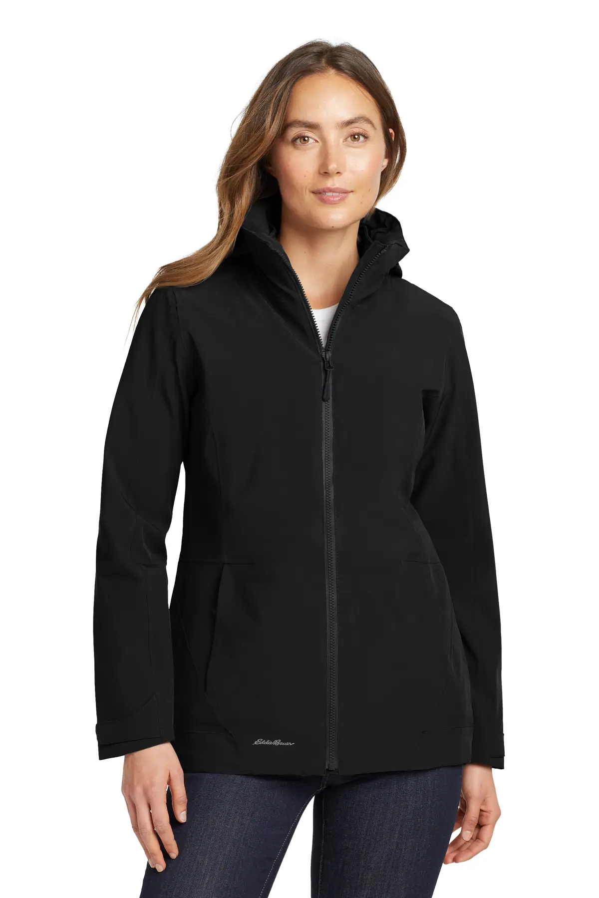 Eddie Bauer Women's WeatherEdge 3-in-1 Jacket in Black/ Storm Grey