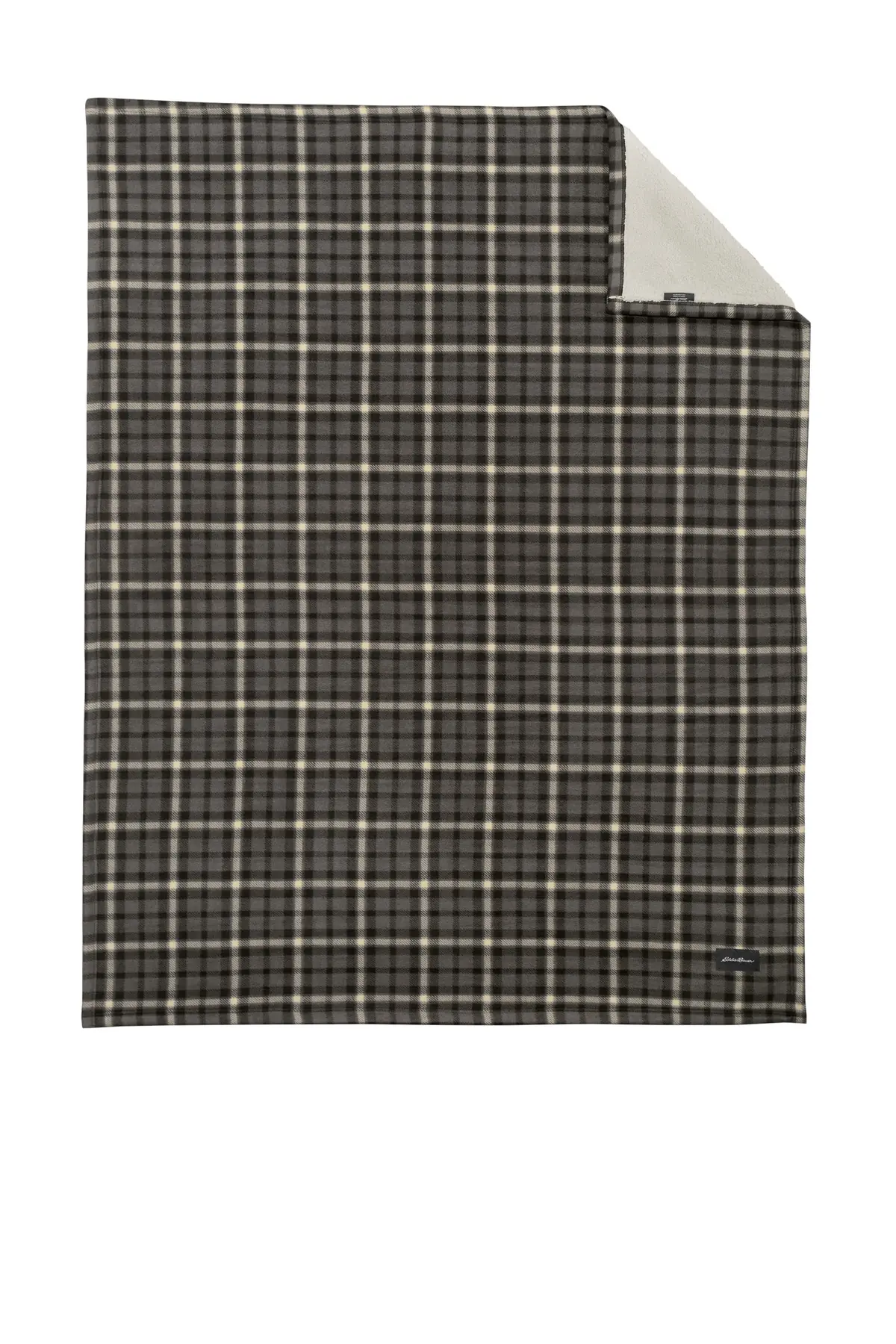 Eddie Bauer Woodland Blanket in Grey Steel/ Bone