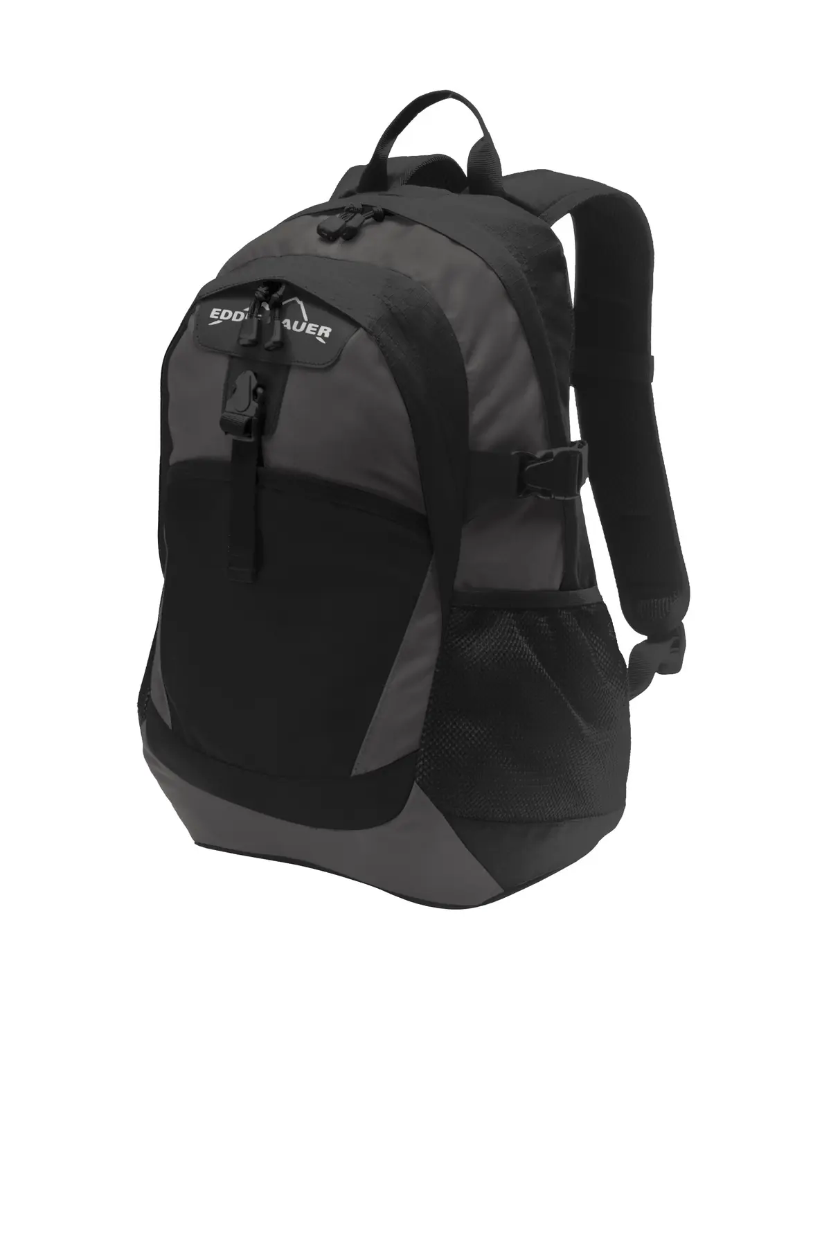 Eddie Bauer Ripstop Backpack. in Black/ Grey Steel