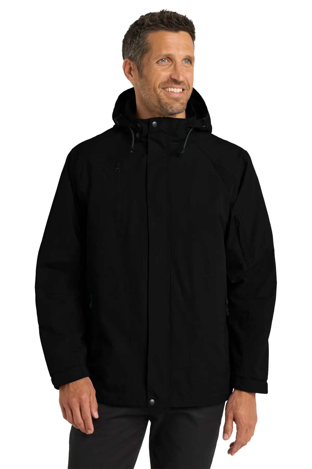 Port Authority All-Season II Jacket. in Black/ Black