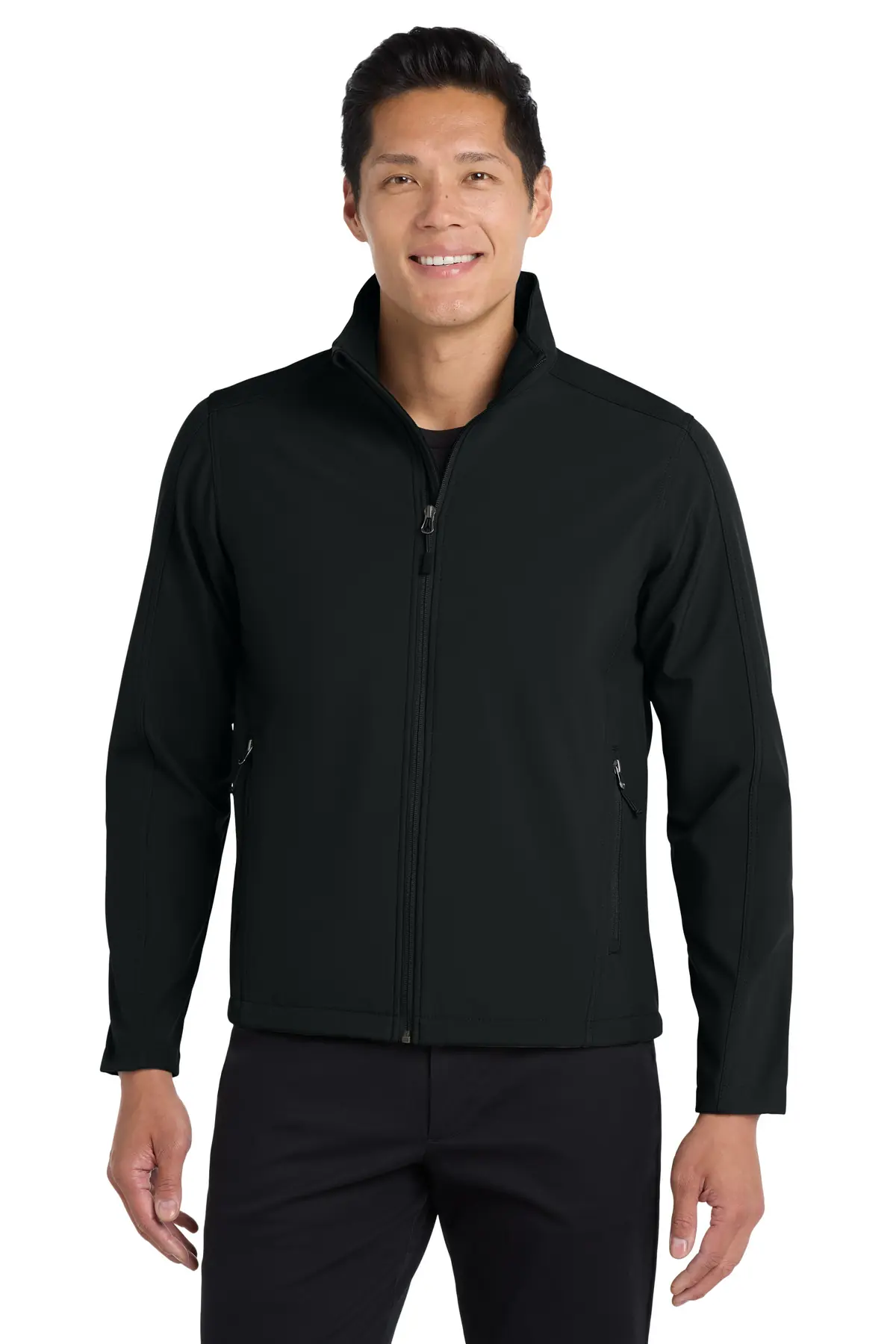 Port Authority Core Soft Shell Jacket. in Black