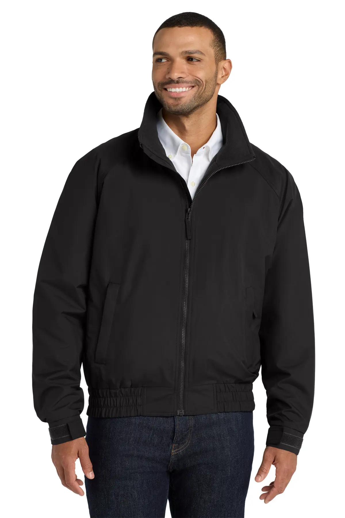 Port Authority Lightweight Charger Jacket. in True Black