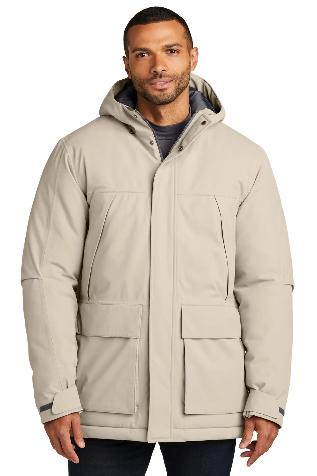 Port Authority Latitude Waterproof Heavyweight Parka in Sahara
