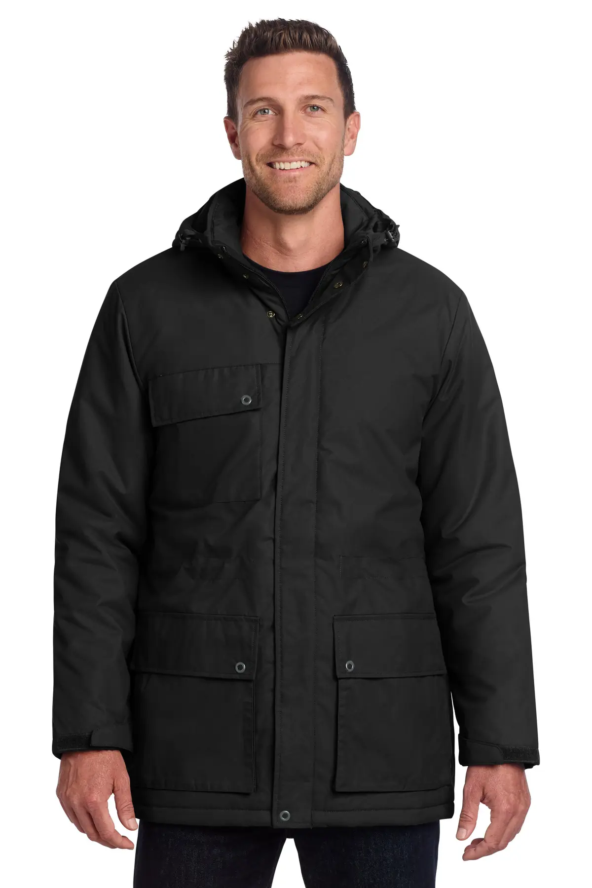 Port Authority Excursion Parka in Deep Black