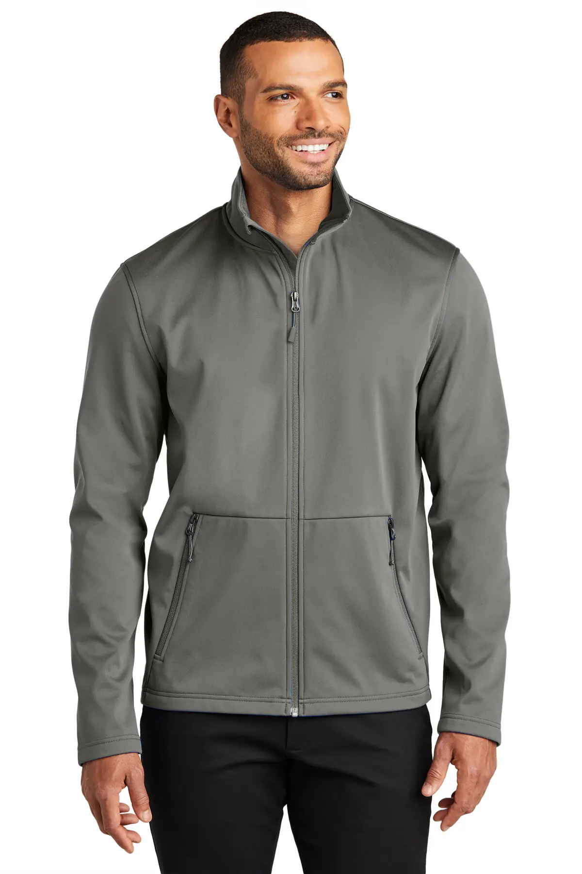Port Authority Flexshell Jacket in Smoke Grey