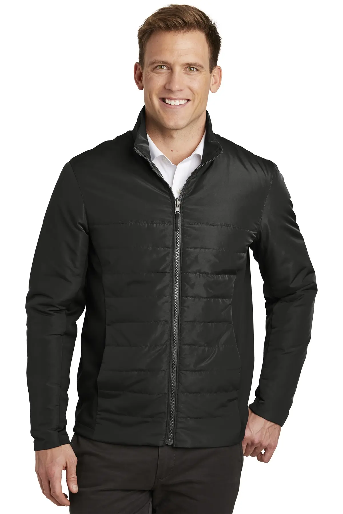 Port Authority Collective Insulated Jacket. in Deep Black