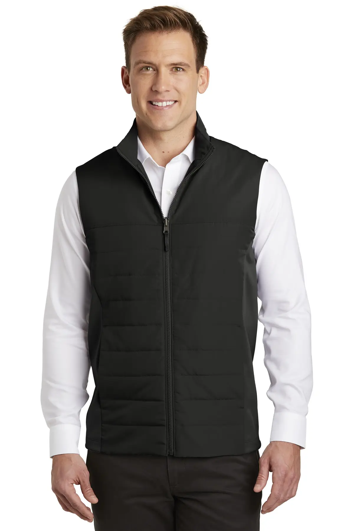 Port Authority Collective Insulated Vest. in Deep Black