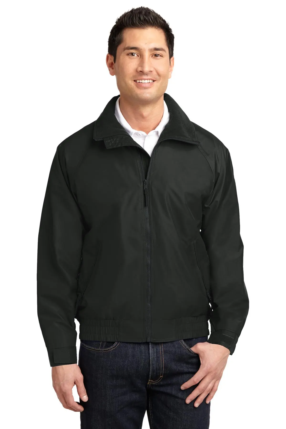 Port Authority Competitor Jacket. in True Black/ True Black