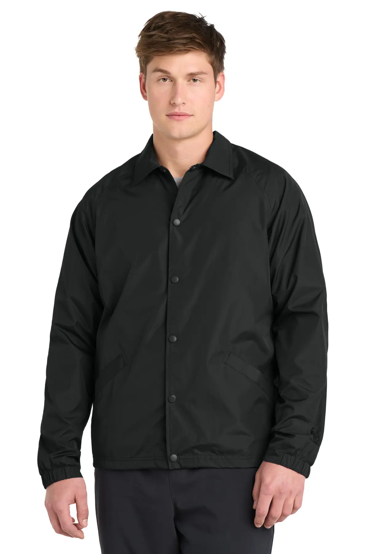 Sport-Tek Sideline Jacket. in Black