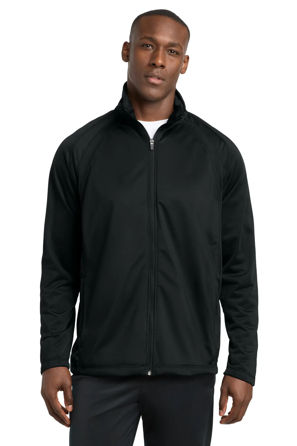 Sport-Tek Tricot Track Jacket.