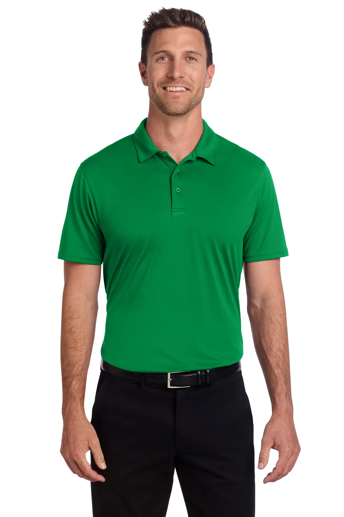 Port Authority Performance Staff Polo in Spring Green