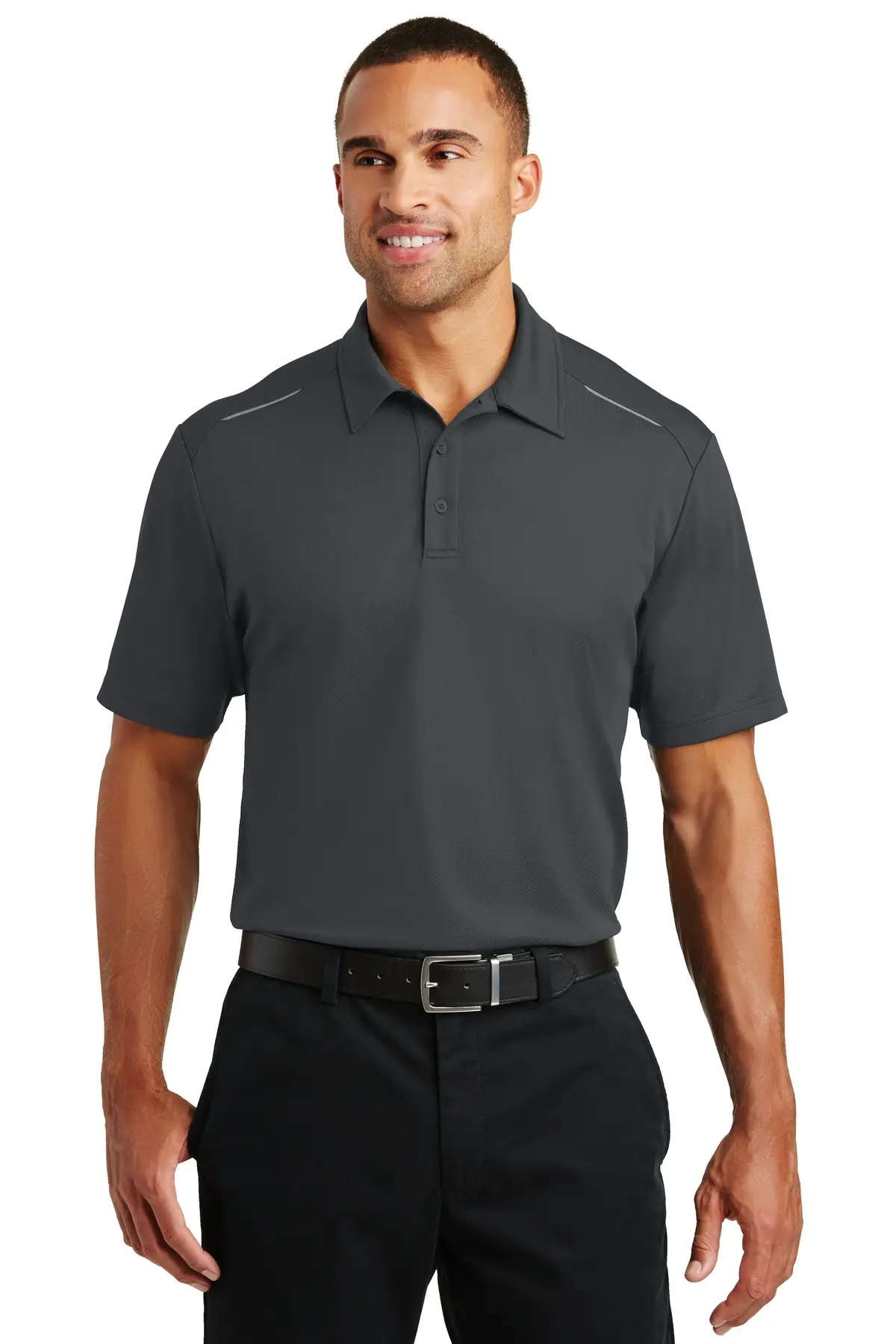 Port Authority Pinpoint Mesh Polo.