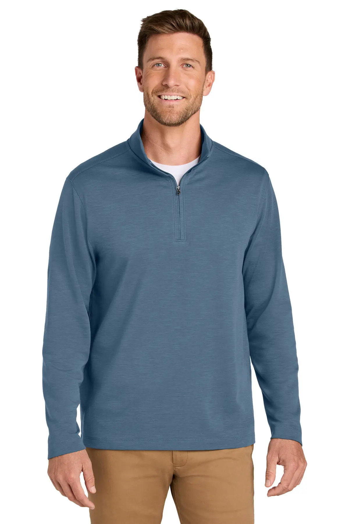 Port Authority Breakwater 1/4-Zip Pullover in Dusk Blue