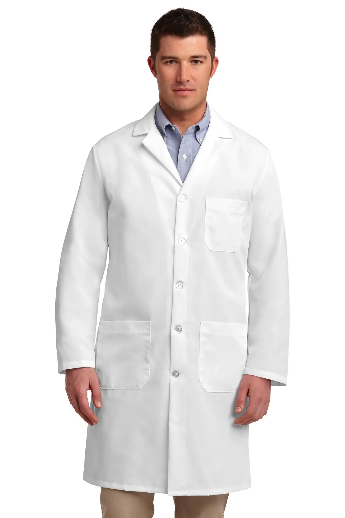 Red Kap Lab Coat. in White
