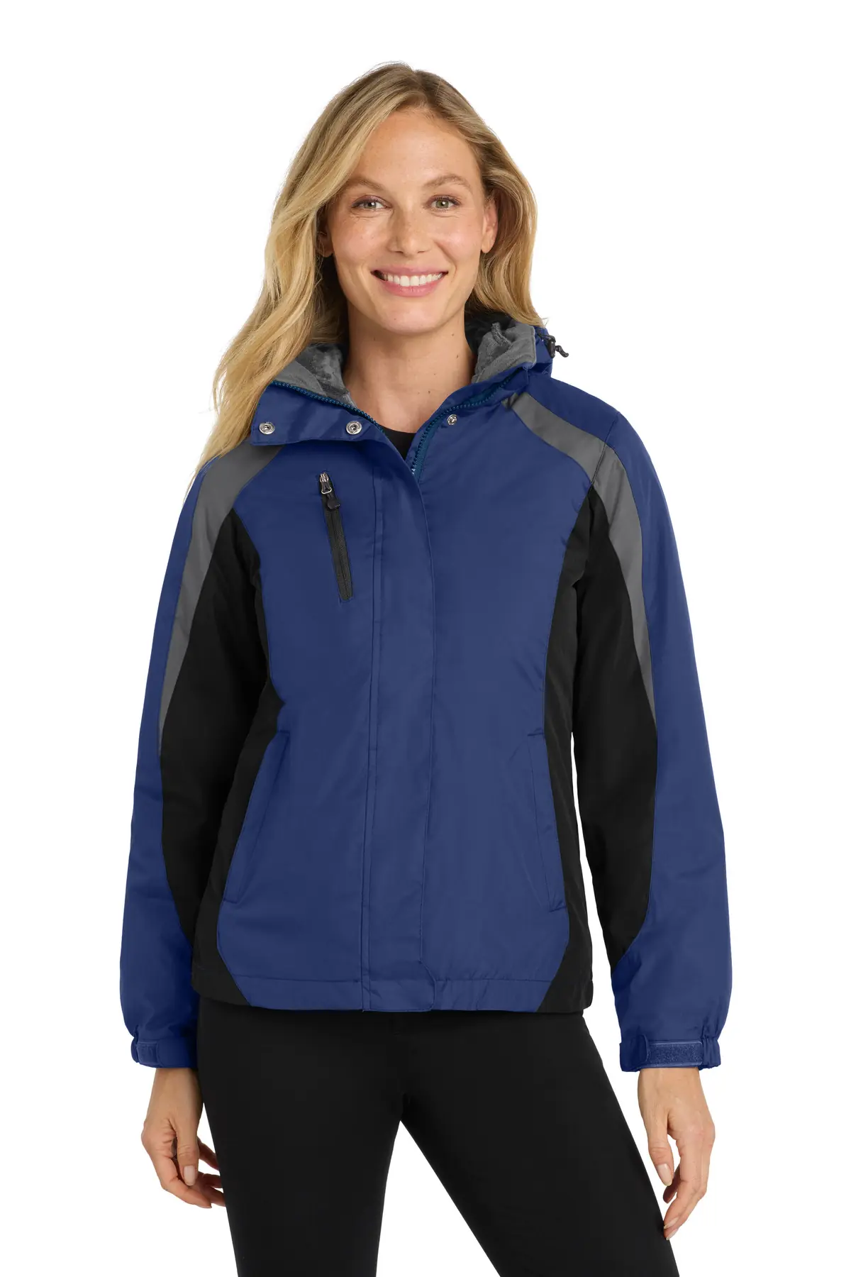 Port Authority Women's Colorblock 3-in-1 Jacket.
