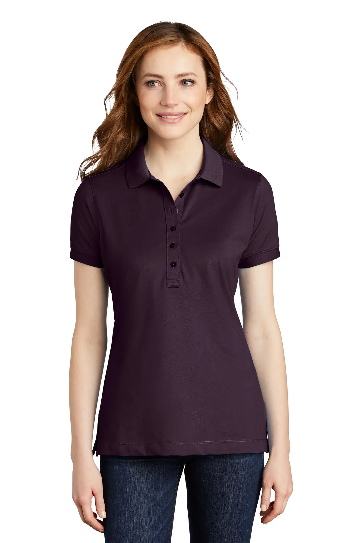 Port Authority Women's Stretch Pique Polo.