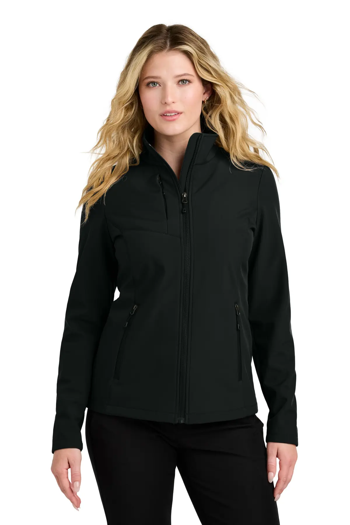 Port Authority Women's C-FREE Core Soft Shell in Deep Black