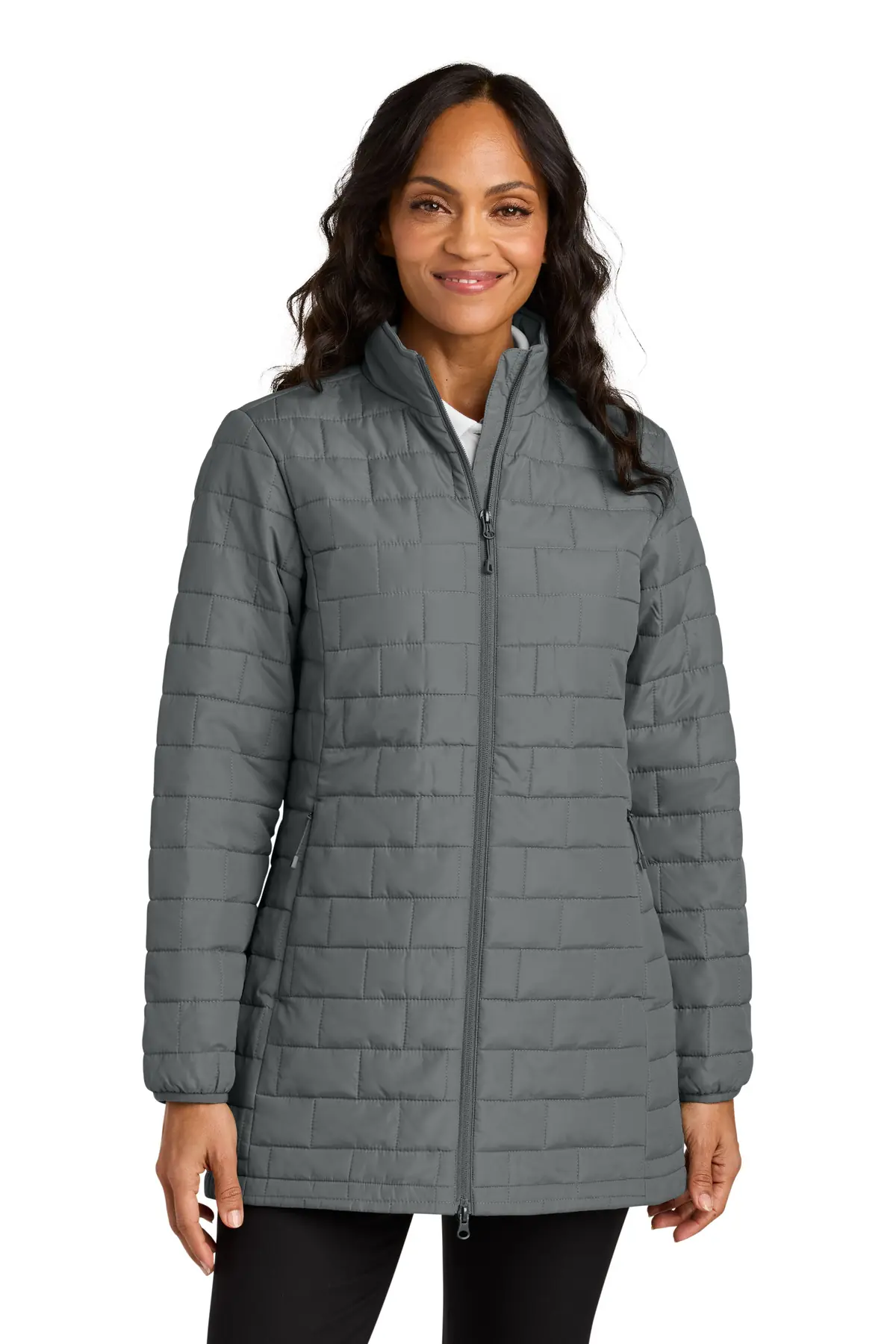 Port Authority Women's C-FREE Brick Jacket in Smoke Grey