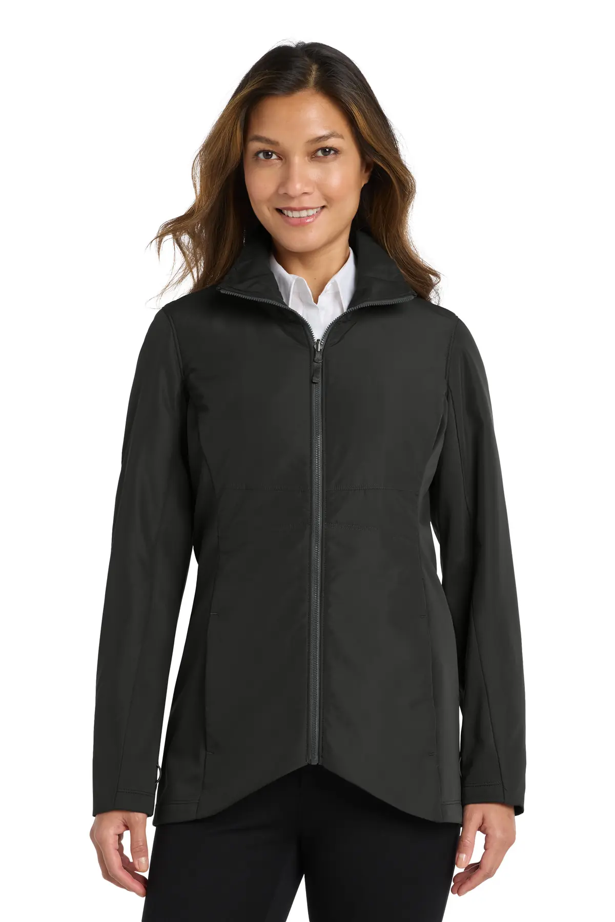 Port Authority Women's Collective Insulated Jacket. in Deep Black