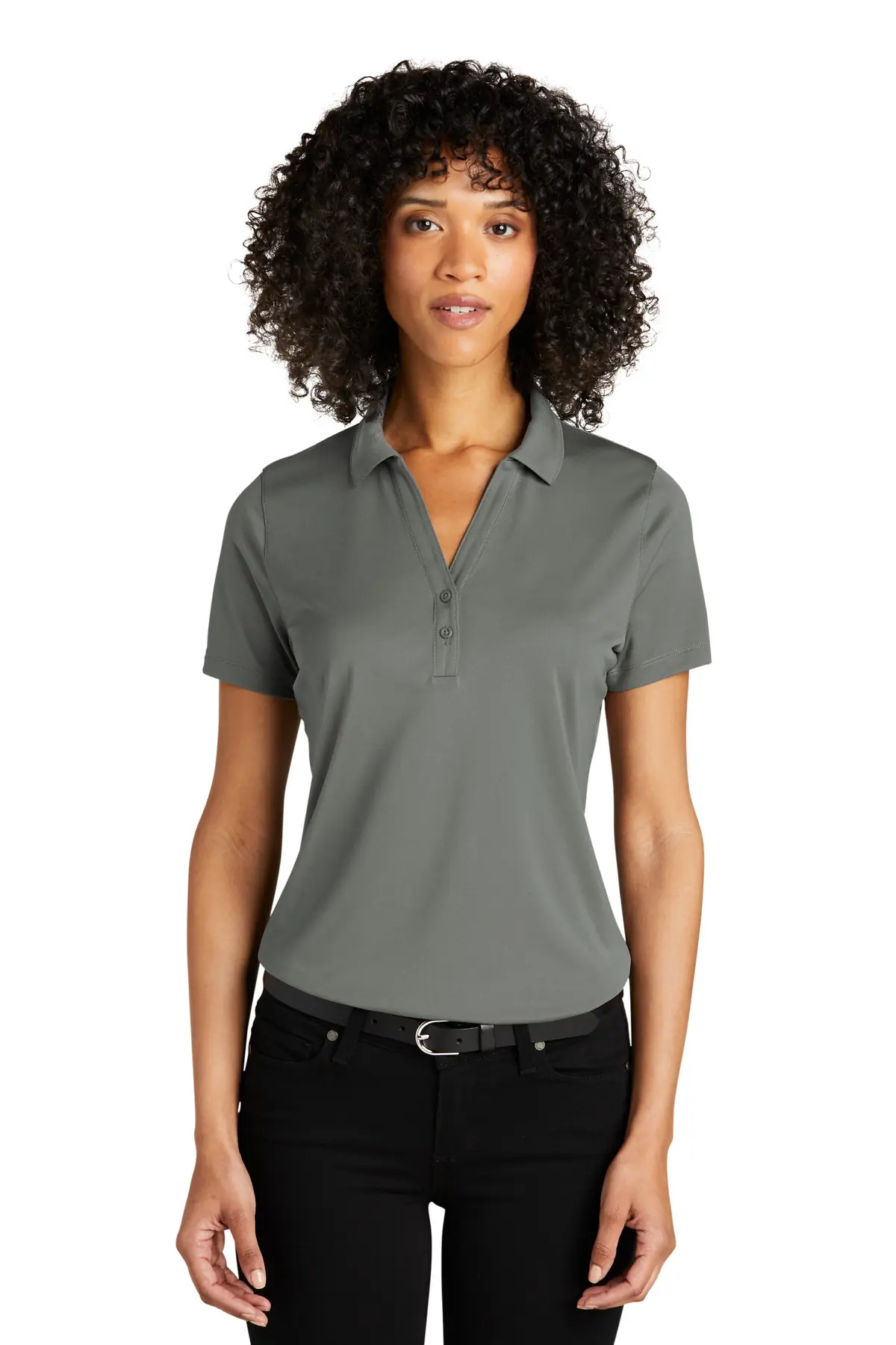 Port Authority Women's C-FREE Performance Polo in Smoke Grey